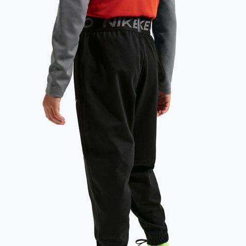Pantaloni pentru copii Nike Pro Dri-Fit black/smoke grey/white