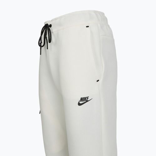 Pantaloni pentru femei Nike Sportswear Tech Fleece Mid-Rise sail/black