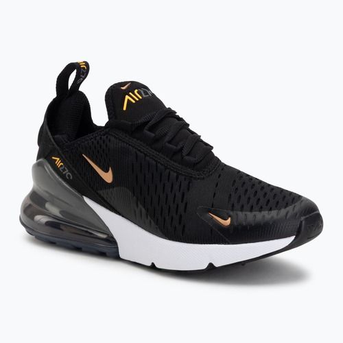 Încălțăminte pentru copii Nike Air Max 270 black/laser orange/metallic copper