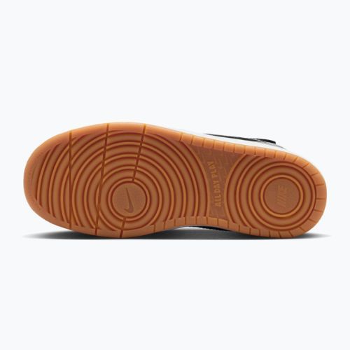 Încălțăminte Nike Court Borough Mid 2 black/white/gum med brown/light smoke grey