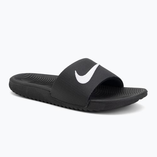Papuci pentru copii Nike Kawa black/white