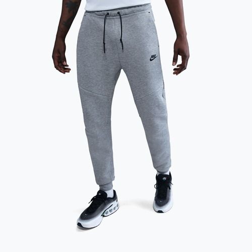 Pantaloni pentru bărbați Nike Tech Joggers dark grey heather/black