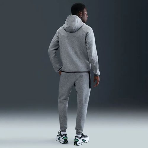 Geacă pentru bărbați Nike Tech Windrunner Full Zip cave dark grey heather/black