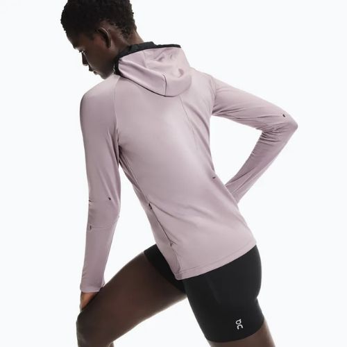 Bluză de alergare pentru femei On Climate Zip Hoodie heron