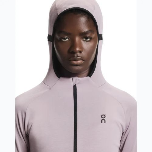 Bluză de alergare pentru femei On Climate Zip Hoodie heron