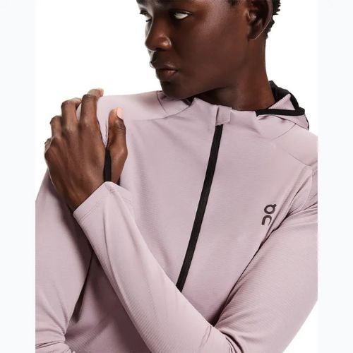 Bluză de alergare pentru femei On Climate Zip Hoodie heron