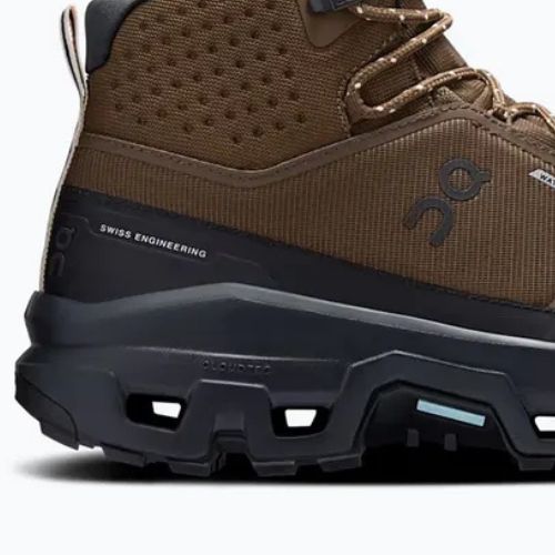 Încălțăminte de trekking pentru bărbați On Cloudrock Mid Waterproof earth/black