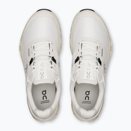 Încălțăminte de alergare pentru femei On Running Cloudvista 2 Waterproof ivory/cream