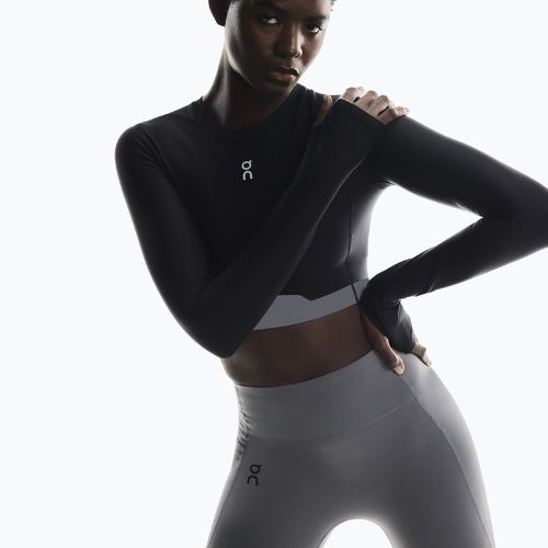 Longsleeve de antrenament pentru femei On Train Crop black