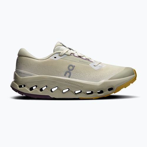 Încălțăminte de alergare pentru femei On Cloudsurfer Trail 2 Waterproof ghost/chalk
