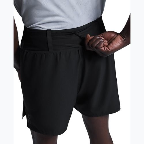 Pantaloni scurți de alergare pentru bărbați On Trail black