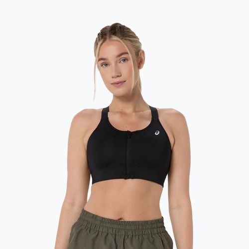 Sutien de antrenament ASICS Road Combination Zip performance black
