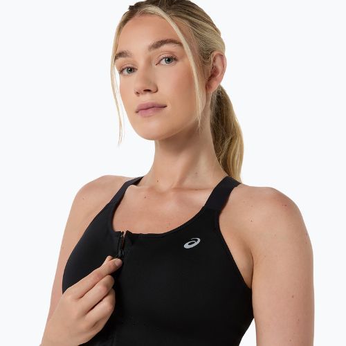 Sutien de antrenament ASICS Road Combination Zip performance black