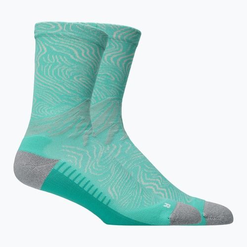 Șosete ASICS Fujitrail Graphic Crew aurora green/light dust