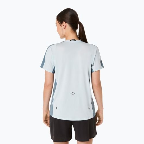 Tricou de alergare pentru femei ASICS Fujitrail Elite Top cool grey/ironclad