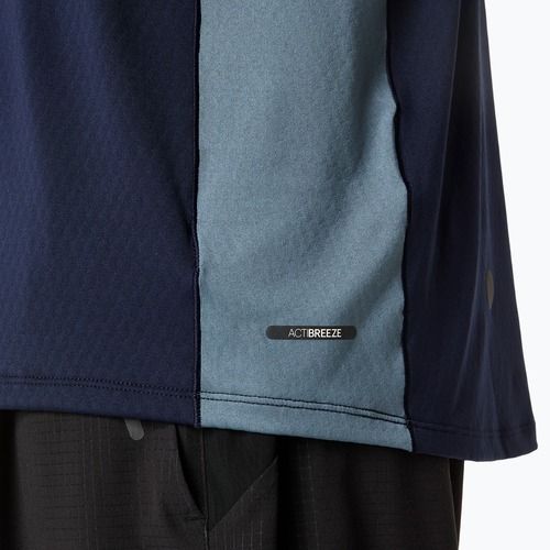 Tricou de alergare pentru bărbați ASICS Fujitrail Elite SS Top midnight/ironclad