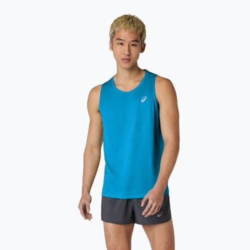 Tricou de alergare pentru bărbați ASICS Core Singlet Aegean Blue