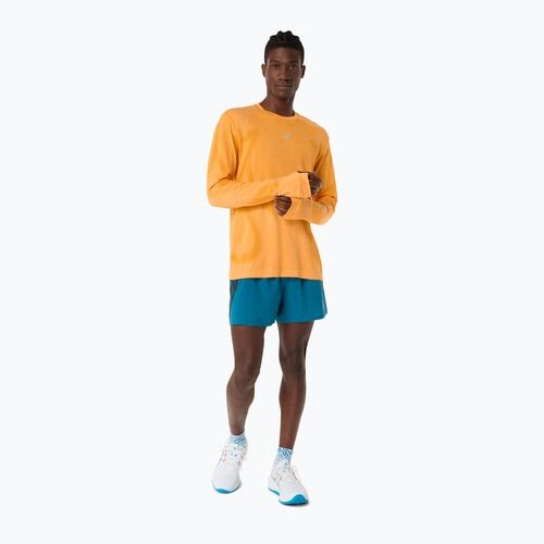 Longsleeve de alergare pentru bărbațiASICS Road Seamless LS yamabuki