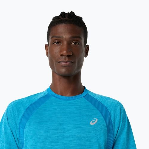 Tricou de alergare pentru bărbați ASICS Road Aegean Blue