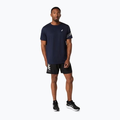 Tricou de alergare pentru bărbați ASICS Icon SS midnight/cream