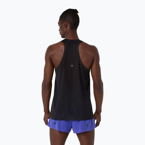 Tricou de alergare pentru bărbați ASICS Metarun Singlet performance black