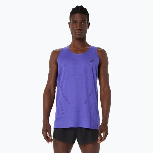 Tricou de alergare pentru bărbați ASICS Metarun Singlet cobalt burst