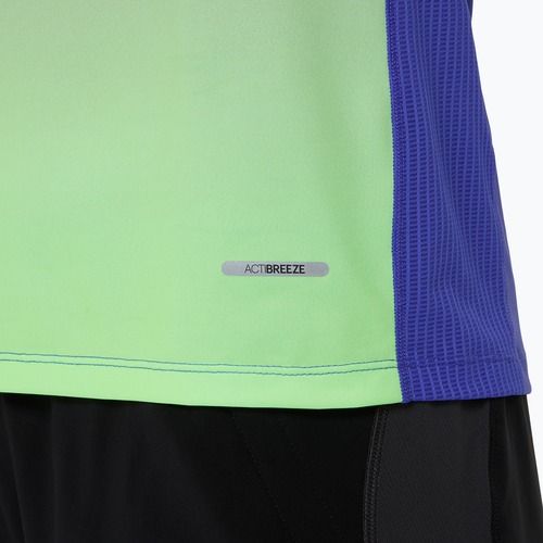 Tricou de alergare pentru bărbați ASICS Road Fade SS cobalt burst/illuminate green