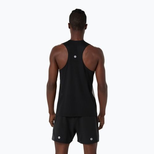 Tricou de alergare pentru bărbați ASICS Road Fade Singlet performance black/cream