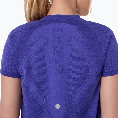 Tricou de alergare pentru femei ASICS Seamless cobalt burst/eggplant