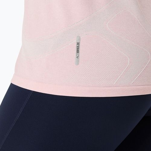 Tricou de alergare pentru femei ASICS Seamless morganite/crystal pink