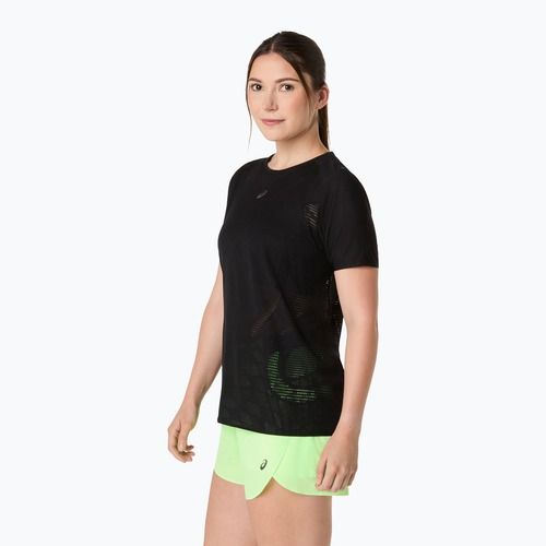 Tricou de alergare pentru femei ASICS Metarun SS Top performance black