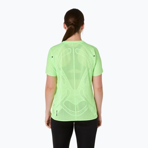 Tricou de alergare pentru femei ASICS Metarun SS Top illuminate green