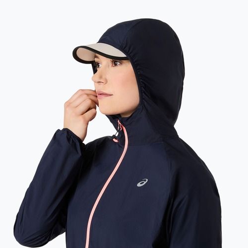 Geacă de alergare pentru femei ASICS Road Packable midnight