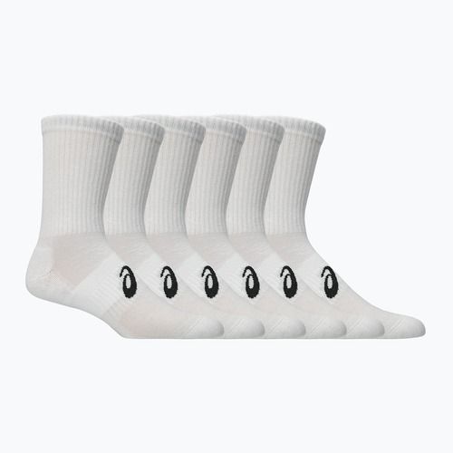 Șosete Asics Crew 6 perechi brilliant white