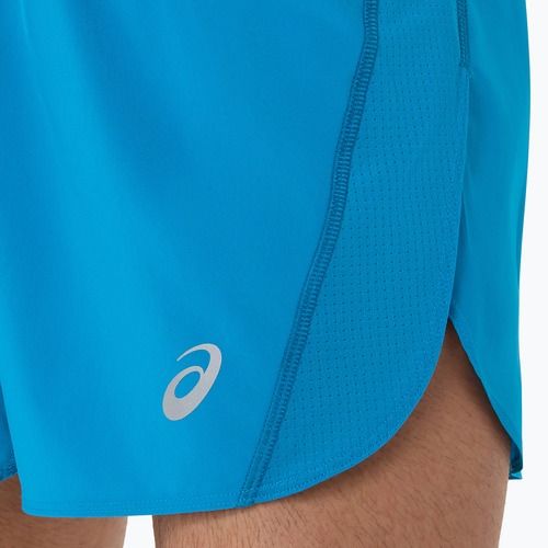 Pantaloni scurți de alergare pentru bărbați ASICS Core Split Short Aegean Blue