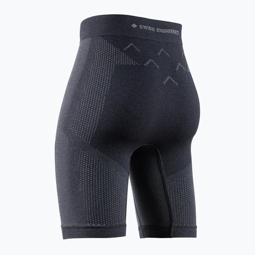 Colanți de alergare pentru femei X-Bionic Xceed Run Tights x black/rhino grey