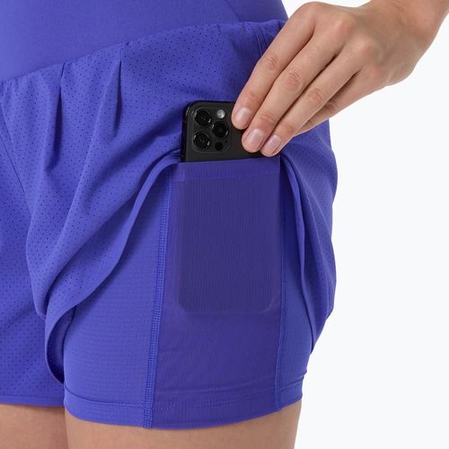 Pantaloni scurți de alergare pentru femei ASICS Road 2-N-1 3.5IN cobalt burst