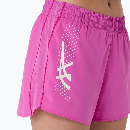 Pantaloni scurți de alergare pentru femei ASICS Icon 4IN Digital Sakura