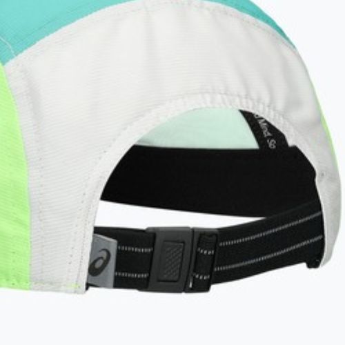 Șapcă ASICS Performance Running 5 panel aurora green/cream