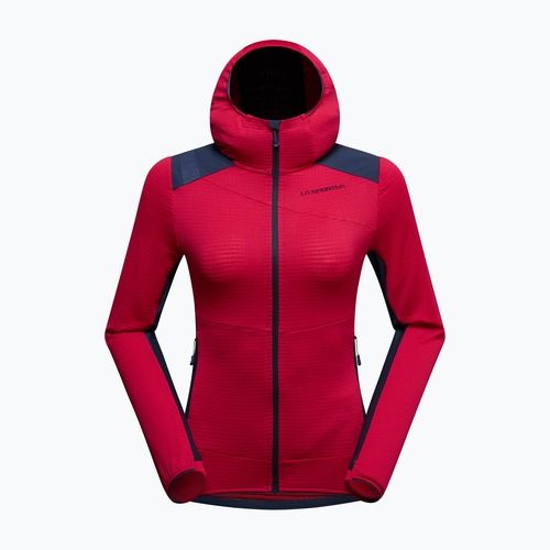 Bluză fleece pentru femei La Sportiva Aequilibrium Thermal Hoody azalea/night sky