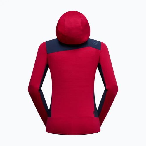 Bluză fleece pentru femei La Sportiva Aequilibrium Thermal Hoody azalea/night sky