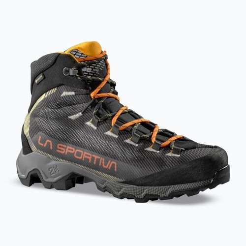 Încălțăminte de trekking pentru bărbați La Sportiva Aequalibrum Hike GTX carbon/papaya