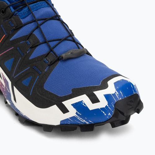 Încălțăminte de alergare Salomon Speedcross 6 GTX surf the web/fiery red/white