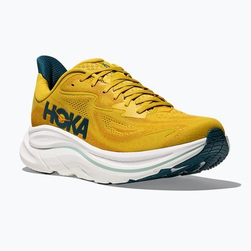 Încălțăminte de alergare pentru bărbați HOKA Clifton 10 yellow gold/tidal wave