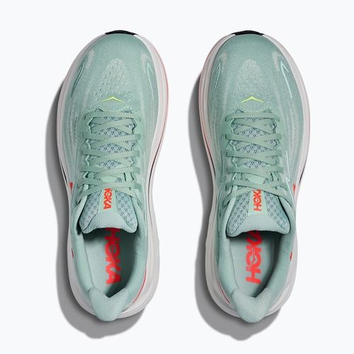 Încălțăminte de alergare pentru bărbați HOKA Clifton 10 Wide sage/neon flame