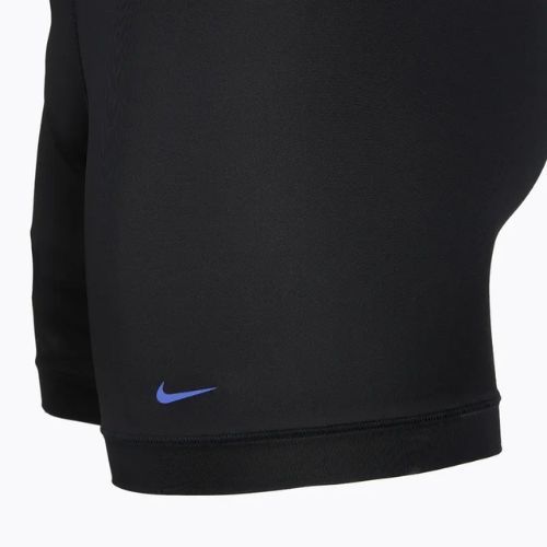 Boxeri pentru bărbați Nike Essential Micro 3 pairs black/sapphire/wolf grey/team crimson