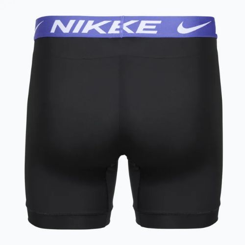 Boxeri pentru bărbați Nike Essential Micro 3 pairs black/sapphire/wolf grey/team crimson