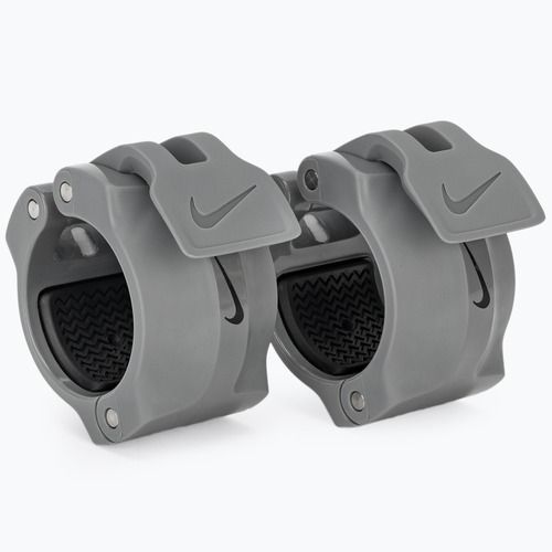 Cleme pentru bară Nike Strength Barbell Collars 2 buc. grey/black