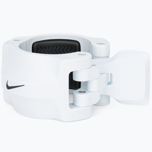 Cleme pentru bară Nike Strength Barbell Collars 2 buc. white/black