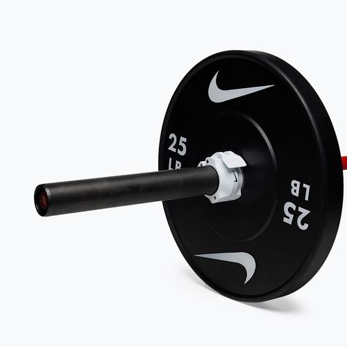 Cleme pentru bară Nike Strength Barbell Collars 2 buc. white/black